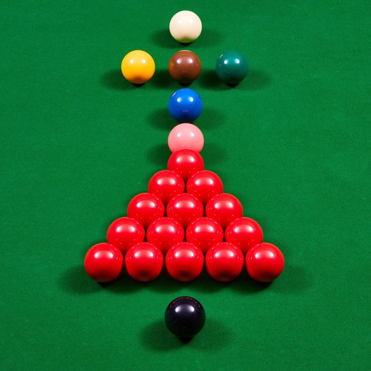 PowerGlide Snooker Ball Set 22 Balls Official Tournament Size 2 1/16 Inch 52.5mm