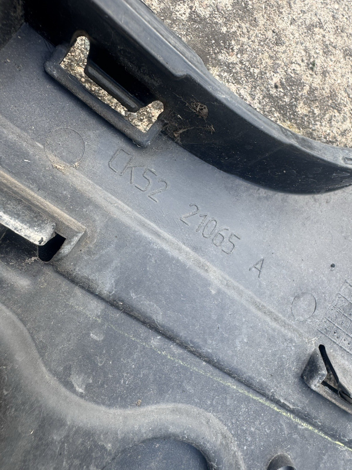 LAND ROVER RANGE ROVER VOUGE L405 앞 좌측 하부 도어 몰딩 트림 CK52-21065