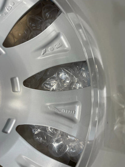 NEW GENUINE JAGUAR XE AERODYNAMIC 10 SPOKE SILVER 17" INCH SINGLE ALLOY WHEEL