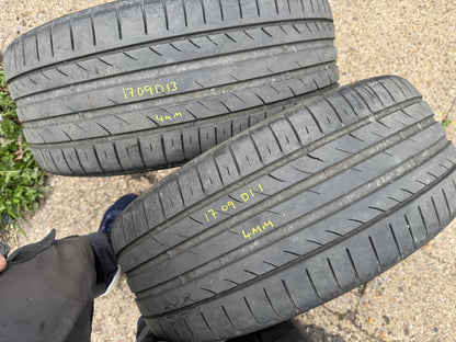245 40 20 ROTALLA SETULA S-RACE RU01 99Y XL 4mm NO REPAIRS X2 PAIR