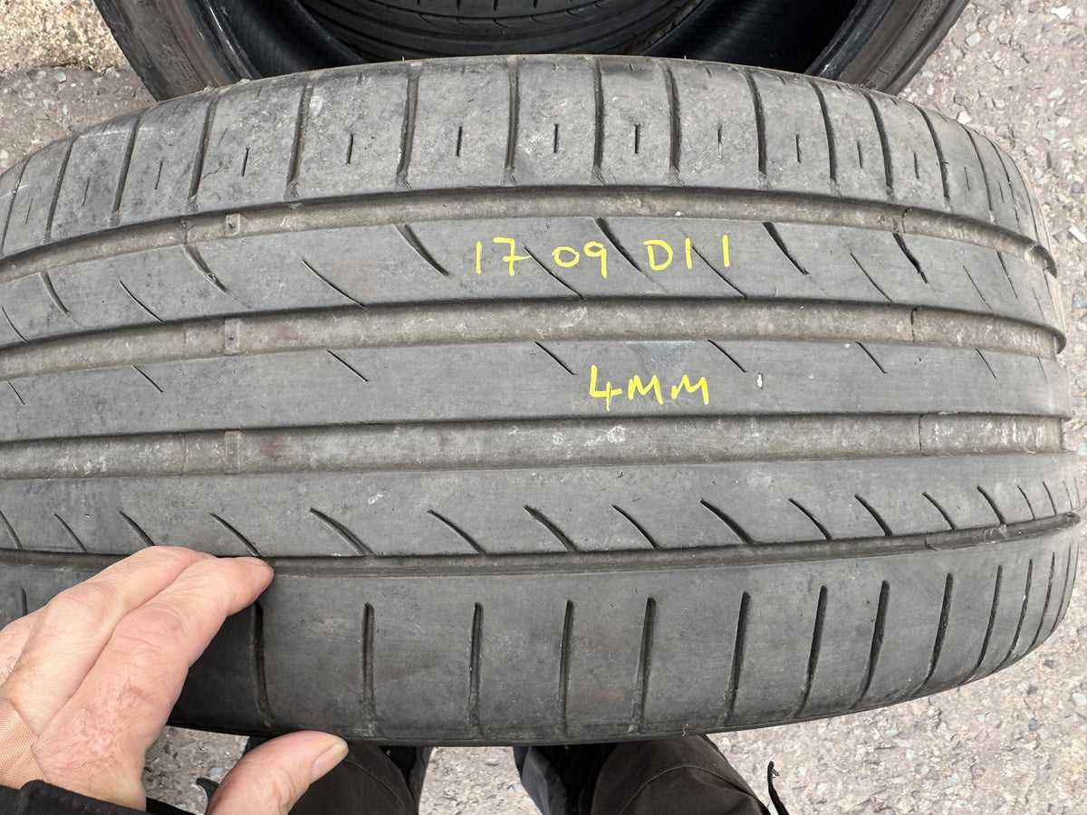 245 40 20 ROTALLA SETULA S-RACE RU01 99Y XL 4mm NO REPAIRS X2 PAIR