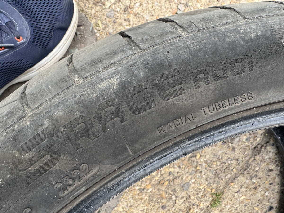 245 40 20 ROTALLA SETULA S-RACE RU01 99Y XL 4mm NO REPAIRS X2 PAIR