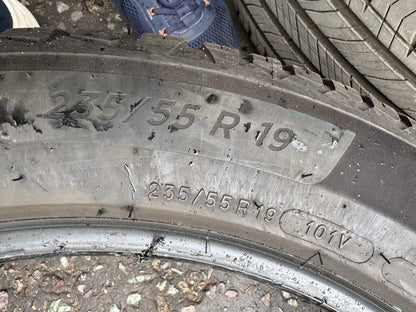 235 55 19 MICHELIN CROSSCLIMATE 2 SUV ALL SEASON 101V 6.4mm NO REPAIRS 2026 X1