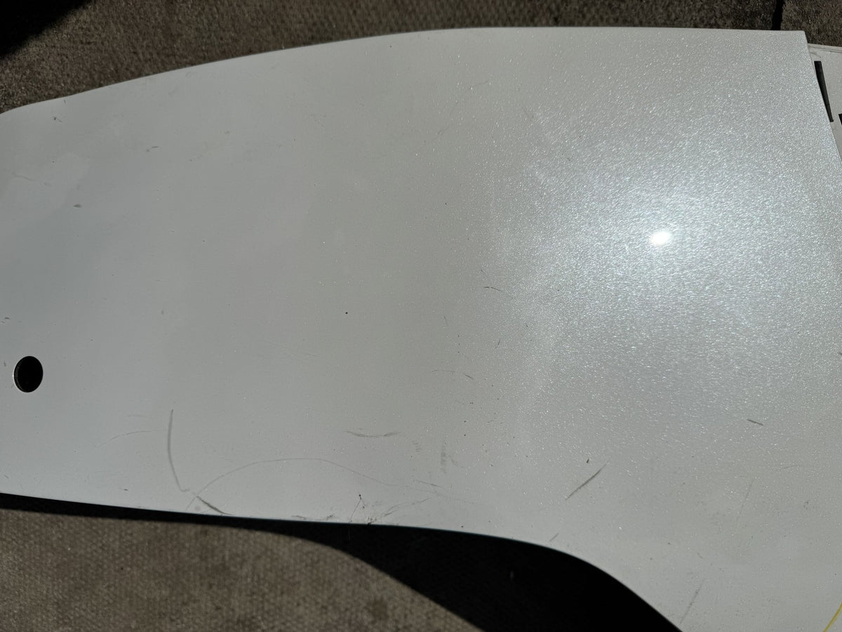Kia EV6 2021-on Rear Left Upper Bumper Corner Cover 86657-CV000 PDC White
