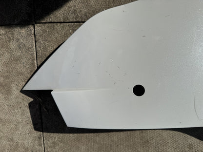 Kia EV6 2021-on Rear Left Upper Bumper Corner Cover 86657-CV000 PDC White