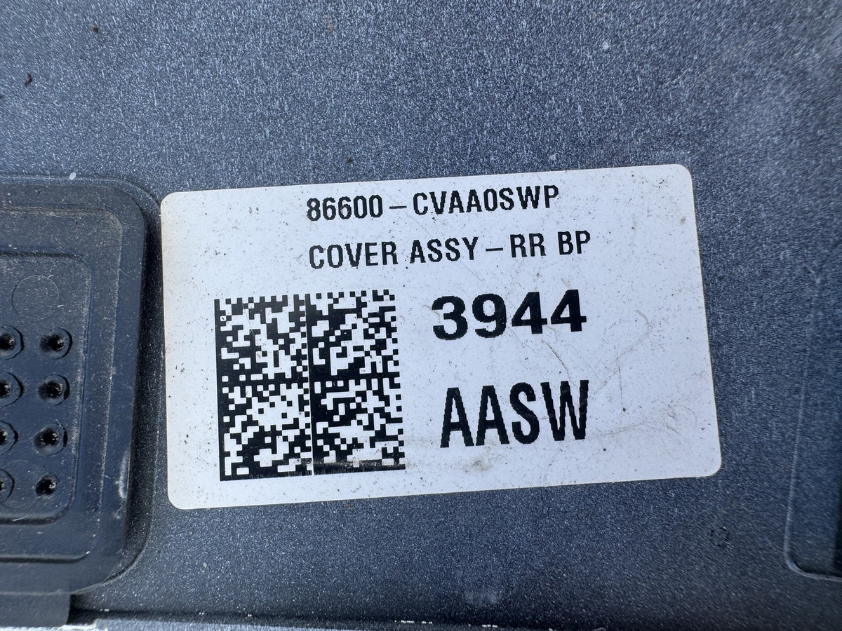 Kia EV6 2021-on Rear Left Upper Bumper Corner Cover 86657-CV000 PDC White