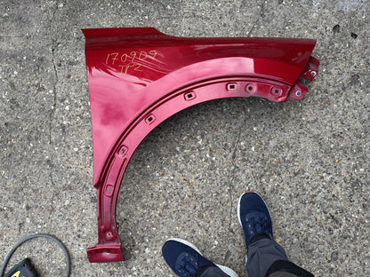 KIA NIRO SG2 2022-2025 FRONT RIGHT WING FENDER RED DAMAGED SILL CORNER 2024 CAR