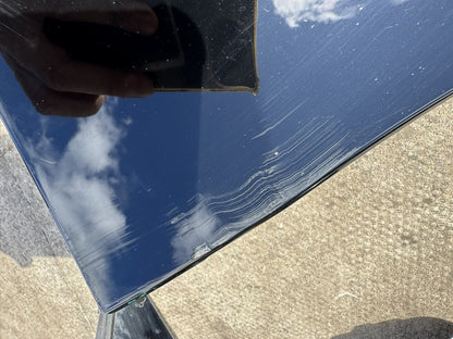 LAND ROVER DEFENDER L663 REAR LEFT DOOR LOWER MOULDING L8B2-274A49-C SCRATCHED