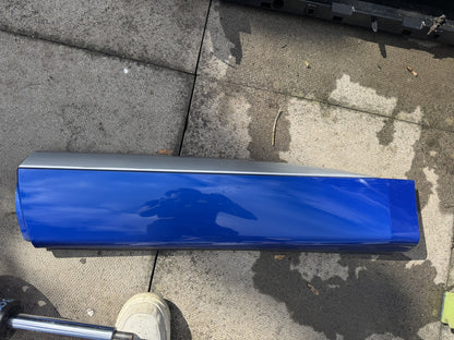 JAGUAR F-PACE X761 REAR LEFT DOOR CLADDING VELOCITY BLUE SVO MK83-274A49-CA8PAB