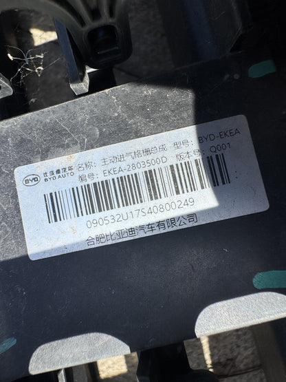 BYD SEAL 2022-ON ACTIVE GRILLE SHUTTER AIR INTAKE EKEA-2803500D SPARES REPAIR