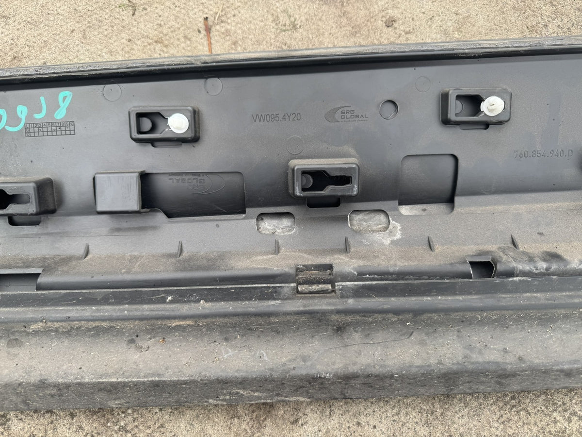 VW Touareg CR7 2019-2024 Front Right Door Lower Moulding Scratched 760854940D