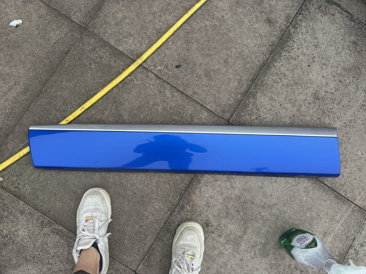 Jaguar F-Pace X761 Front Left Door Cladding Moulding SVO Blue HK8M-21065-ABW