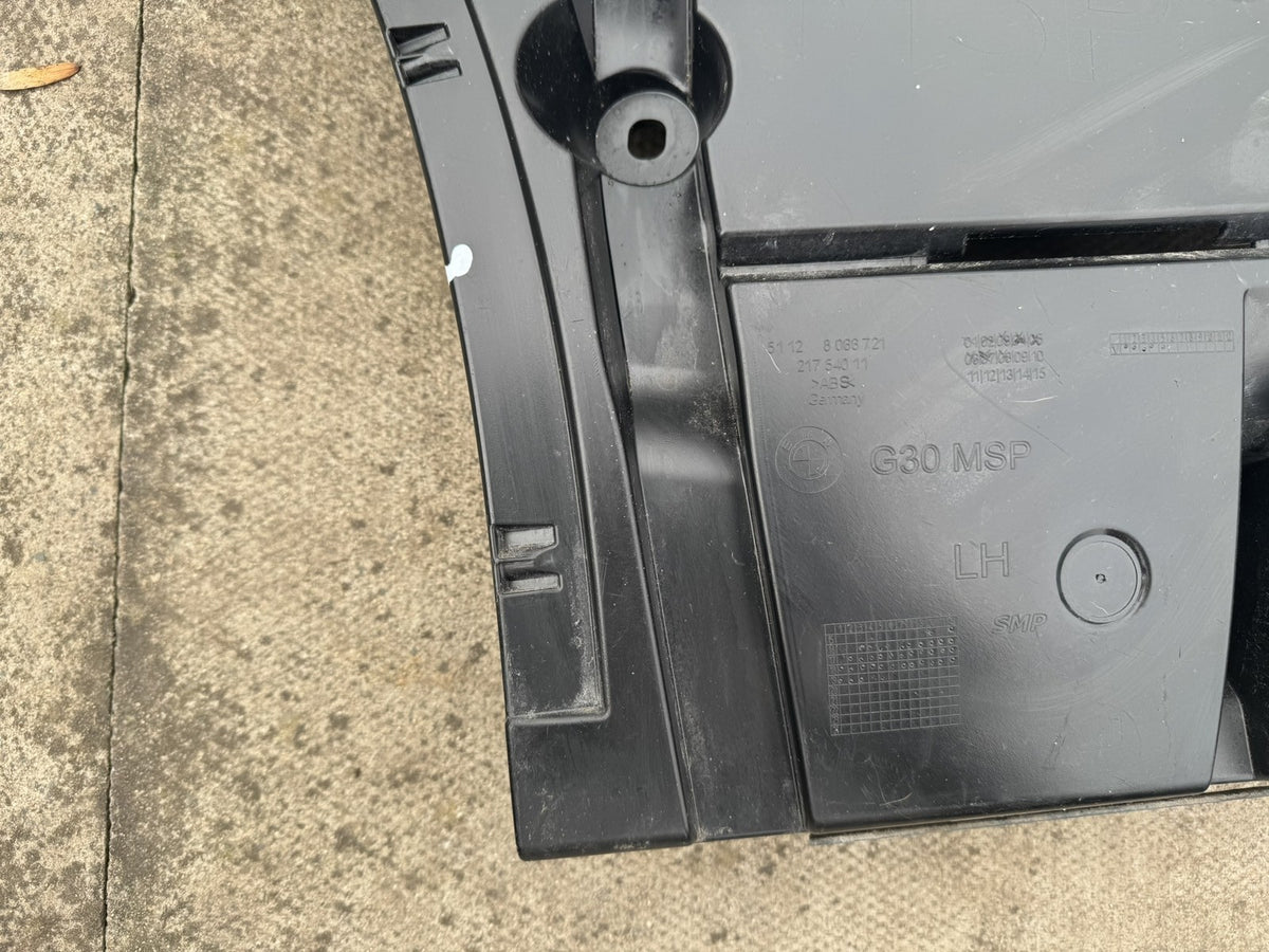 BMW 5 Series G30 M Sport 2017-2023 Rear Bumper Bracket Left LH 51128066721