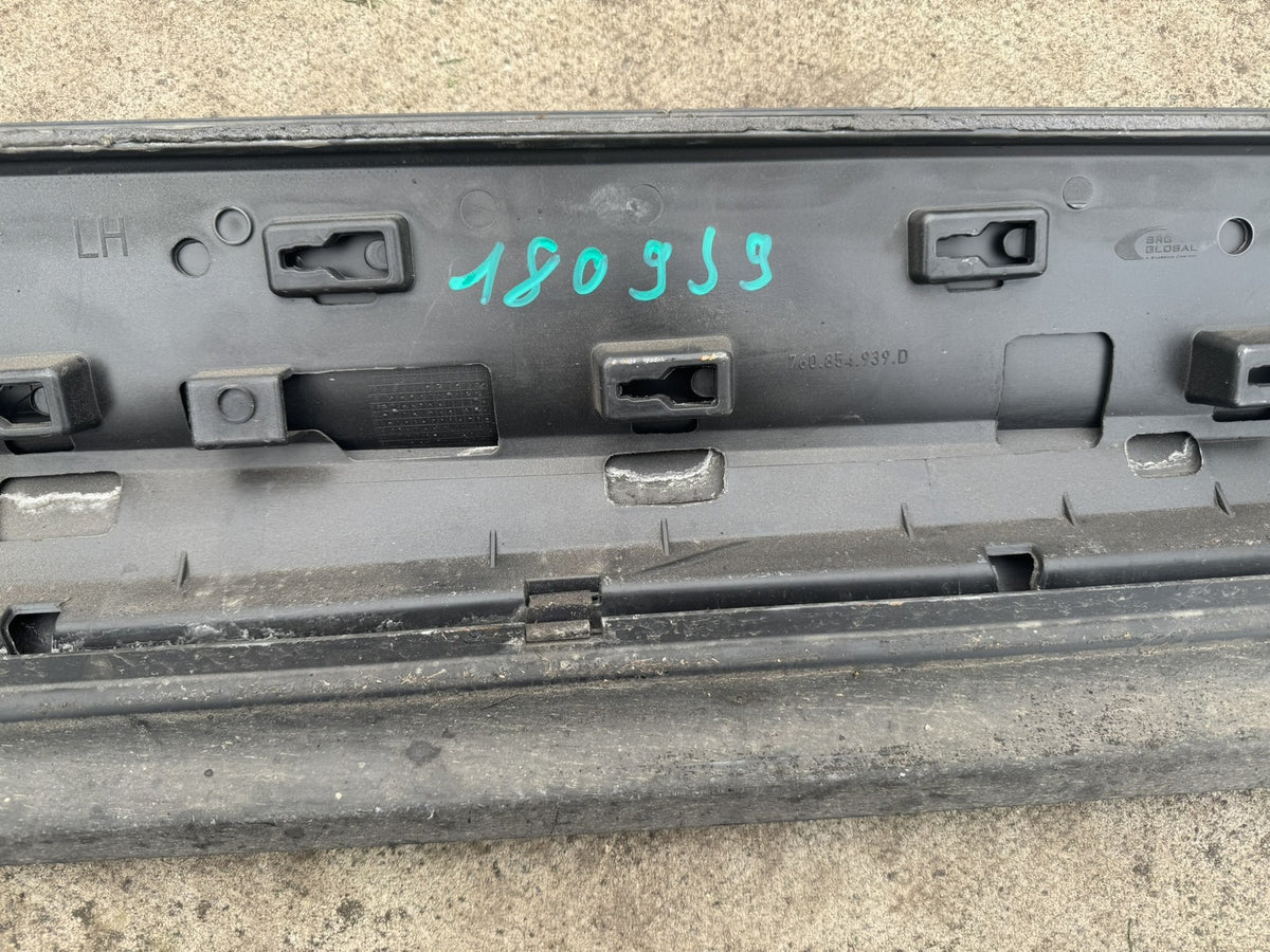 VW Touareg CR7 2019-2024 Front Left Door Lower Moulding Genuine 760854939D