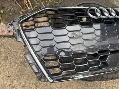 Audi A3 8Y S Line 2021-2024 前水箱護罩 鍍鉻刮傷 8Y0853651B