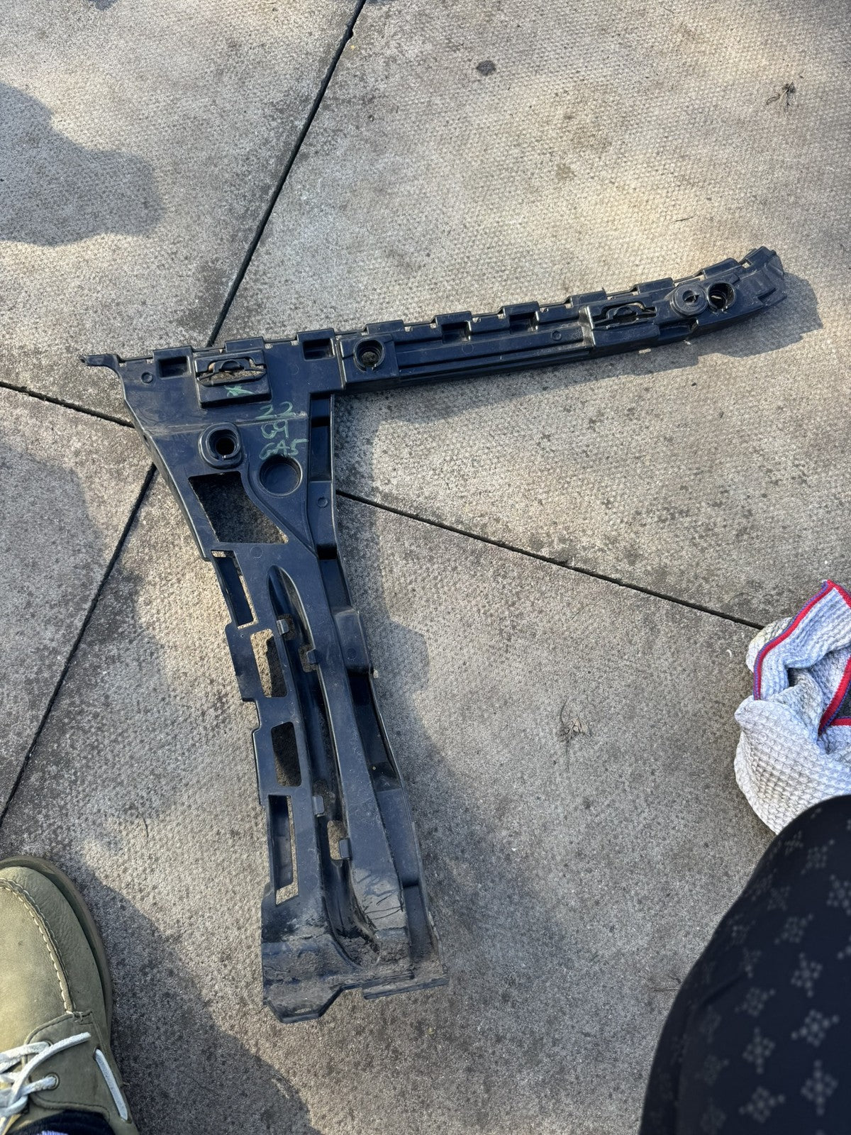 Mercedes C Class W205 S205 2015-2021 Rear Right Bumper Bracket A2058802102