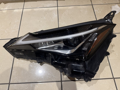 Lexus UX UX250H UX300E Lampu Depan LED Kiri 2019-2021 Kanta Calar Kaki Pecah