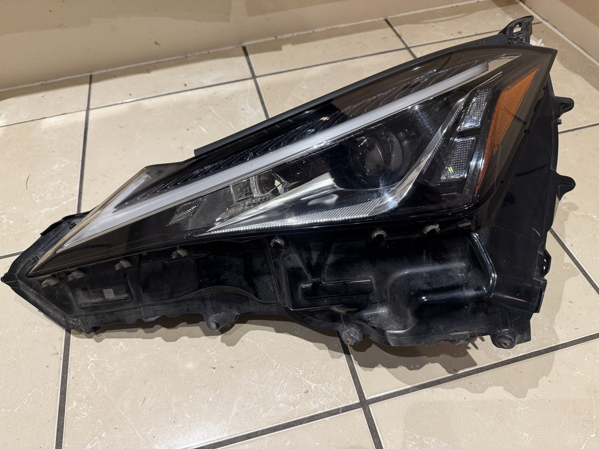 Lexus UX UX250H UX300E Lampu Depan LED Kiri 2019-2021 Kanta Calar Kaki Pecah