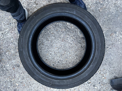 255 45 20 101W CONTINENTAL SPORT CONTACT 5 AO 255/45R20 5MM DOT 3822 NO REPAIRS