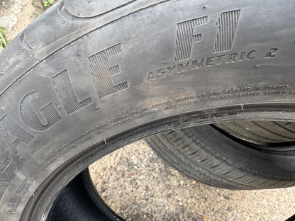 255 55 19 Goodyear Eagle F1 Asymmetric 2 SUV 111W J LR 5mm Tyre 255/55R19