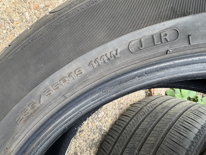 255 55 19 Goodyear Eagle F1 Asymmetric 2 SUV 111W J LR 5mm Tyre 255/55R19