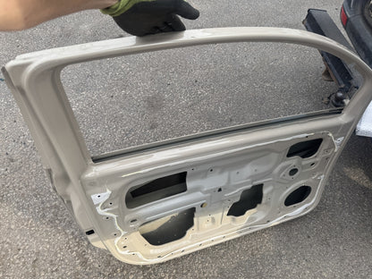Fiat 500 312 2014-2024 Portiera Anteriore Sinistra Nuda Beige Graffiata 52011900 52136363