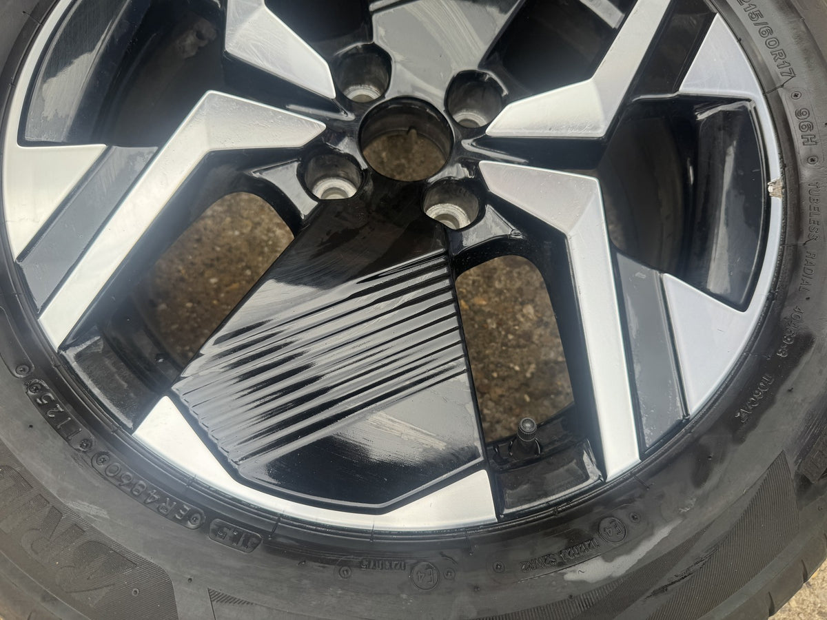 PEUGEOT 2008 MK2 17" ALUFELGE 9849269080 6.5J ET32 ZERKRATZT + GRATIS REIFEN