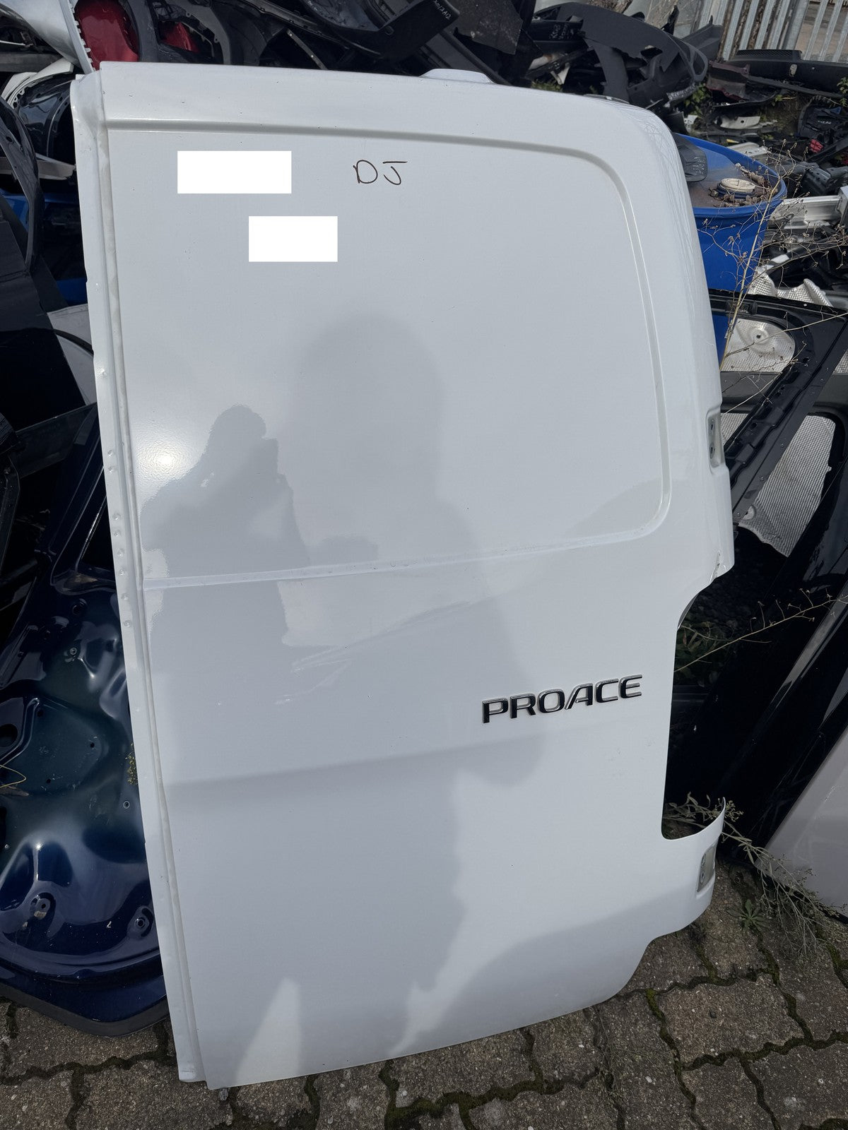 TOYOTA PROACE 2016 και μετά ΠΙΣΩ ΔΕΞΙΑ ΔΙΦΥΛΛΗ ΠΟΡΤΑ ΤΥΦΛΗ ΧΩΡΙΣ ΤΖΑΜΙ ΛΕΥΚΗ SU001A4545