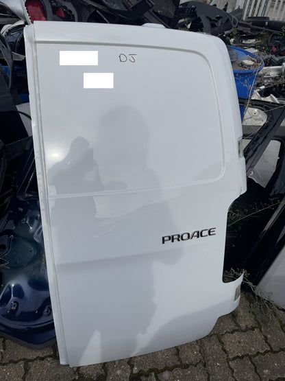 TOYOTA PROACE 2016 και μετά ΠΙΣΩ ΔΕΞΙΑ ΔΙΦΥΛΛΗ ΠΟΡΤΑ ΤΥΦΛΗ ΧΩΡΙΣ ΤΖΑΜΙ ΛΕΥΚΗ SU001A4545