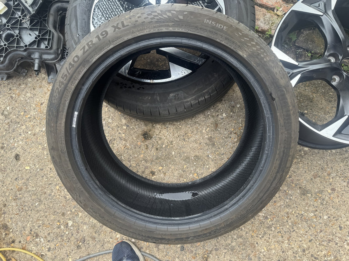 245 40 19 CONTINENTAL SPORTCONTACT 7 98Y XL 5mm KEINE REPARATUREN 2025 REIFEN X1
