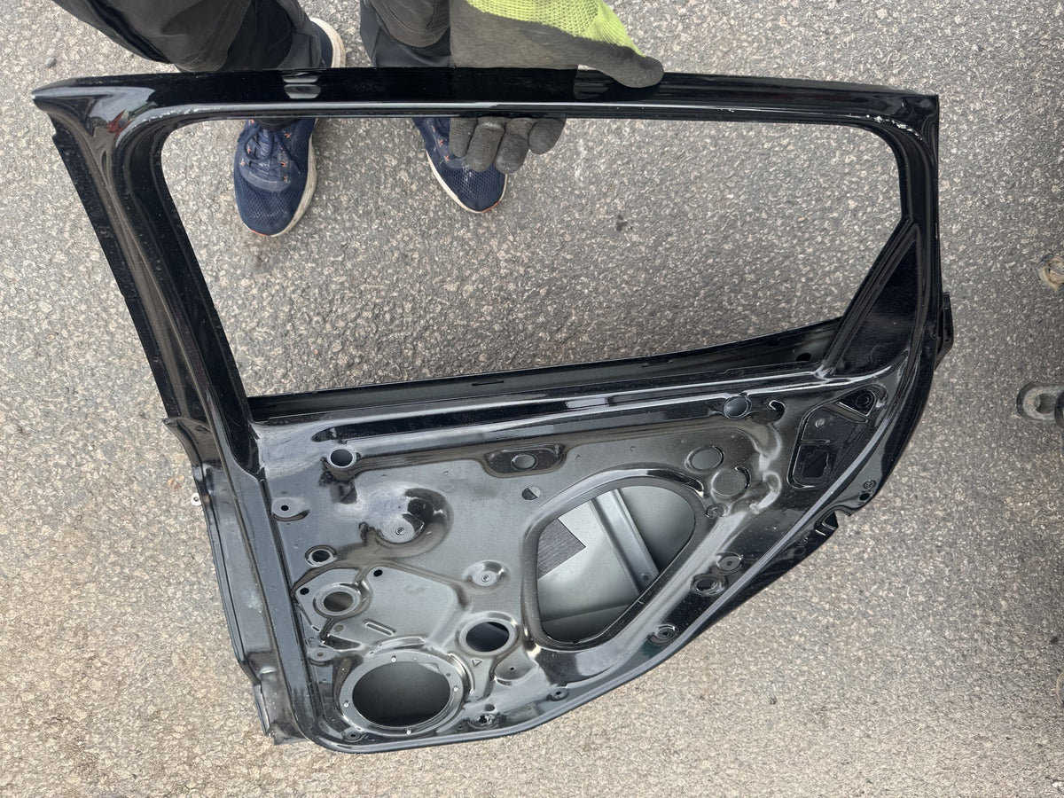 Seat Ibiza Mk5 KJ 2017-2026 Hecktür Rechts Nackt Schwarz Zerkratzt 6F0833312B
