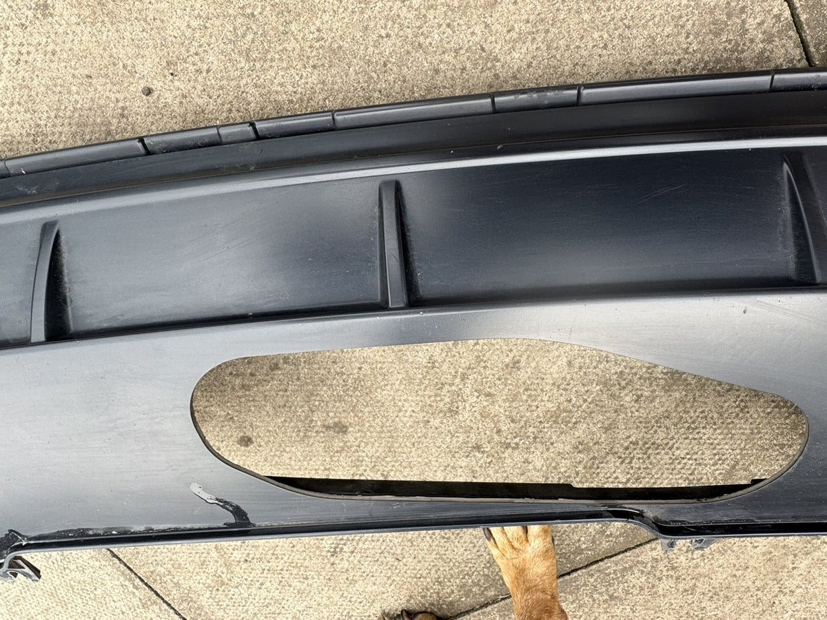 Audi A4 B9 S Line 2016-2019 Heckdiffusor Doppelendrohr Anhängerkupplung 8W0807521S