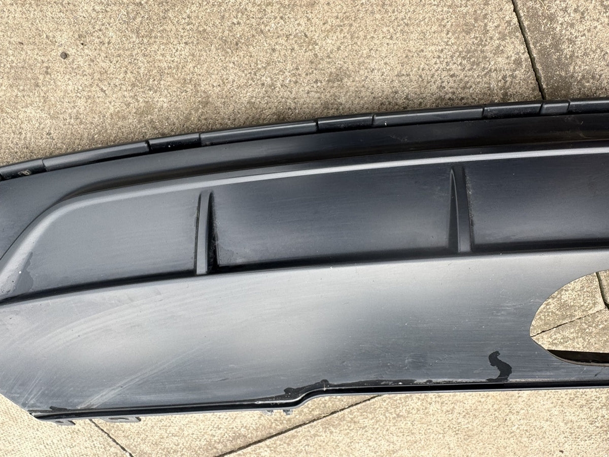 Audi A4 B9 S Line 2016-2019 Heckdiffusor Doppelendrohr Anhängerkupplung 8W0807521S