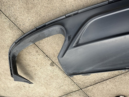 Audi A4 B9 S Line 2016-2019 Heckdiffusor Doppelendrohr Anhängerkupplung 8W0807521S