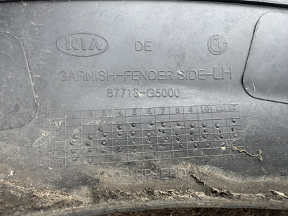 Kia Niro DE 2017-2022 Front Left Wheel Arch Trim Moulding 87713-G5000
