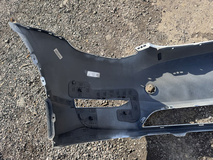 Tesla Model Y 2021-2024 Paraurti Anteriore 1540100-06-E Bianco Ammaccato Da Ricostruire o Per Ricambi