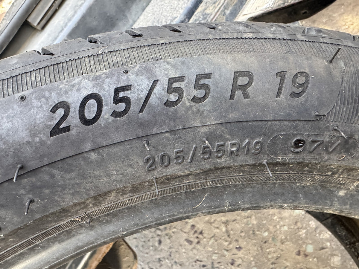205 55 19 MICHELIN E.PRIMACY 97V 6mm NO REPAIRS 2023 TYRE X1