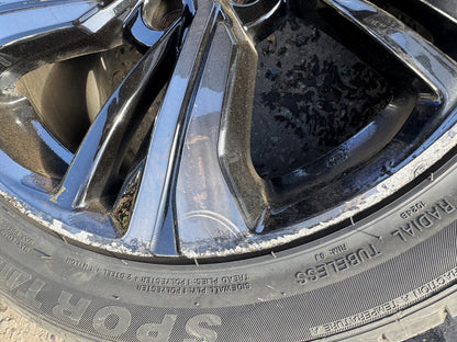 Honda Civic Mk10 17 Alloy Wheel 42700-TGN-G91 Needs Refurb + 235/45 R17 Tyre