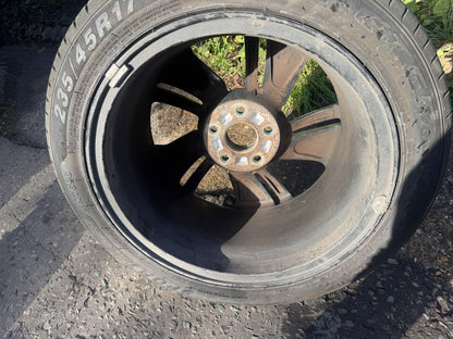Honda Civic Mk10 17 Alloy Wheel 42700-TGN-G91 Needs Refurb + 235/45 R17 Tyre
