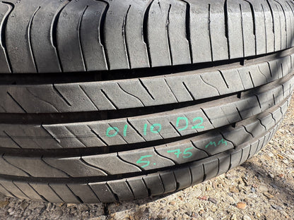 ล้อแม็ก Ford Puma 17 R1TC-1007-A1A 7J ET47.5 + ยาง Goodyear 215/55 R17 5.75mm
