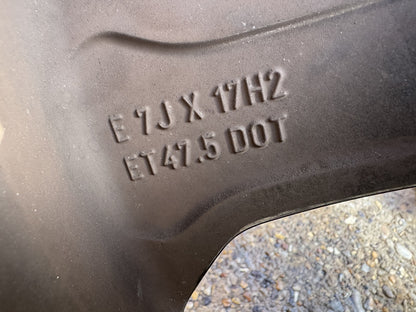 ล้อแม็ก Ford Puma 17 R1TC-1007-A1A 7J ET47.5 + ยาง Goodyear 215/55 R17 5.75mm