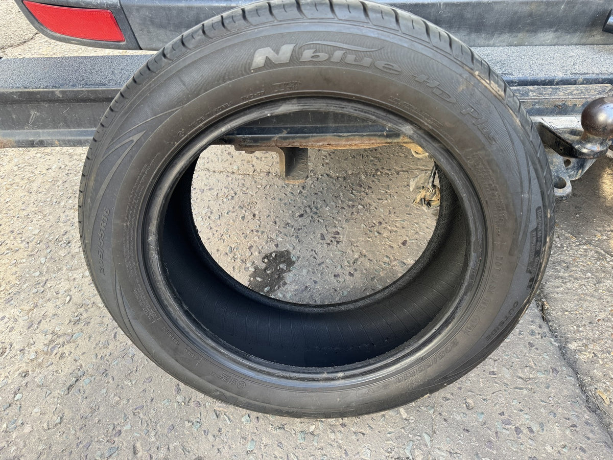 205 55 16 NEXEN NBLUE HD PLUS 91V 6mm ONE REPAIR 2023 TYRE X1