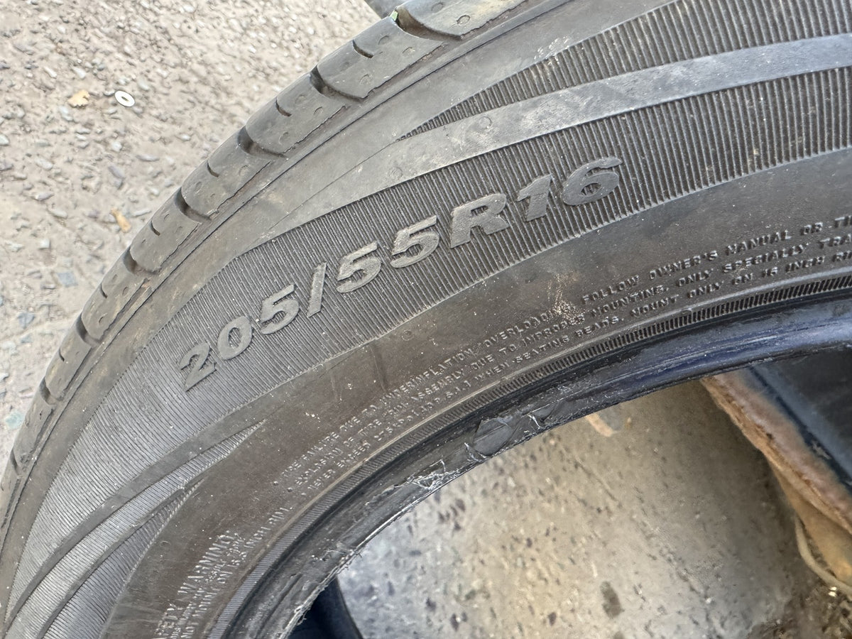 205 55 16 NEXEN NBLUE HD PLUS 91V 6mm ONE REPAIR 2023 TYRE X1