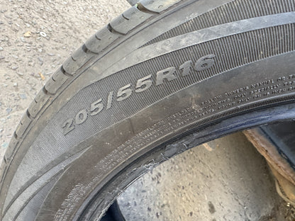 205 55 16 NEXEN NBLUE HD PLUS 91V 6mm ONE REPAIR 2023 TYRE X1