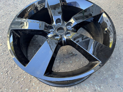2025 Land Rover Defender L663 22 Style 5098 Black Alloy Wheel L8BM1007AD Kerbed