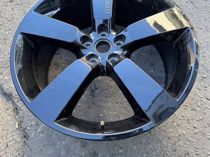 2025 Land Rover Defender L663 22 Style 5098 Black Alloy Wheel L8BM1007AD Kerbed