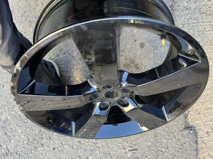 2025 Land Rover Defender L663 22 Style 5098 Black Alloy Wheel L8BM1007AD Kerbed