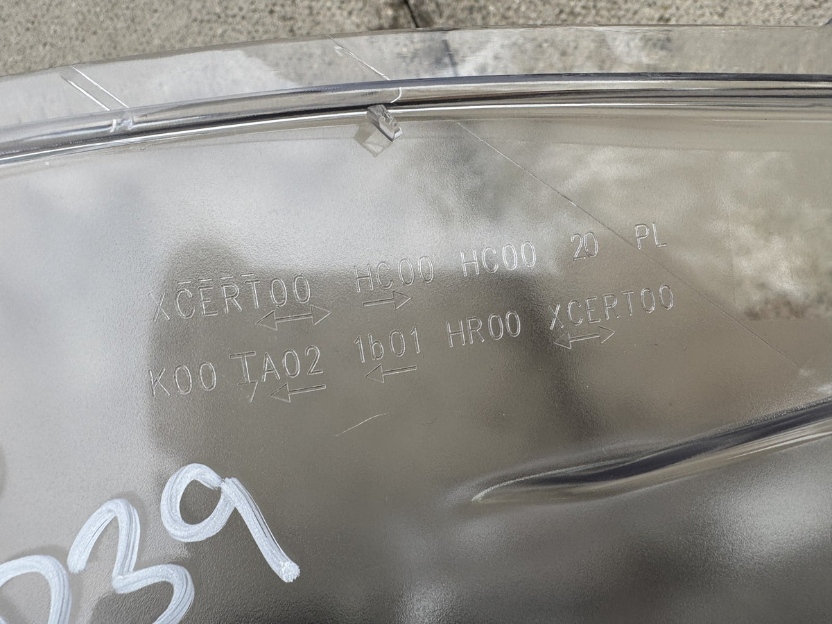 Mercedes E-Class W212 2009-2013 Headlight Lens Cover Right New Pre-Facelift