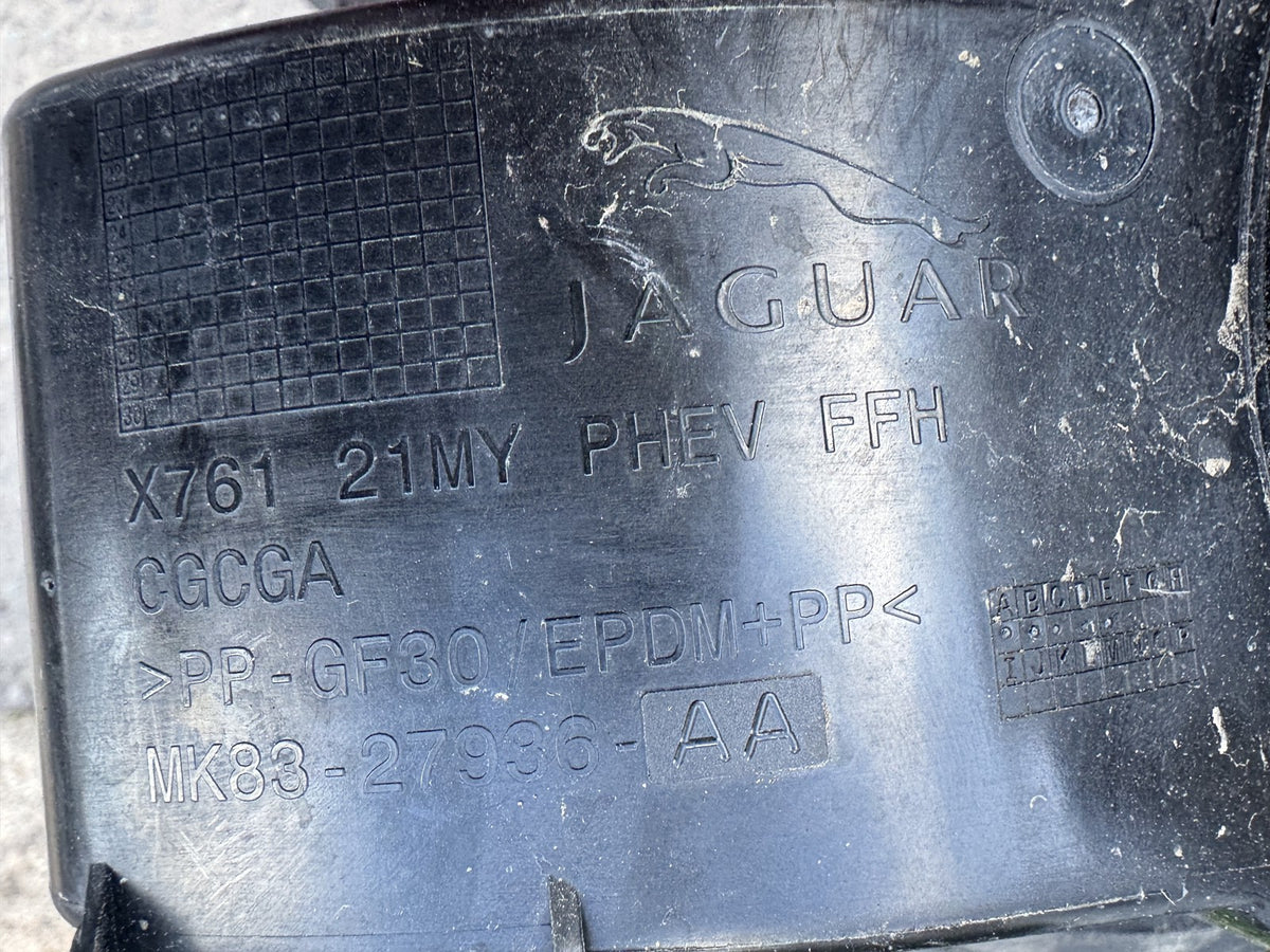 Jaguar F-Pace X761 PHEV 2021 On Fuel Filler Flap Housing MK83-27936-AA No Cover