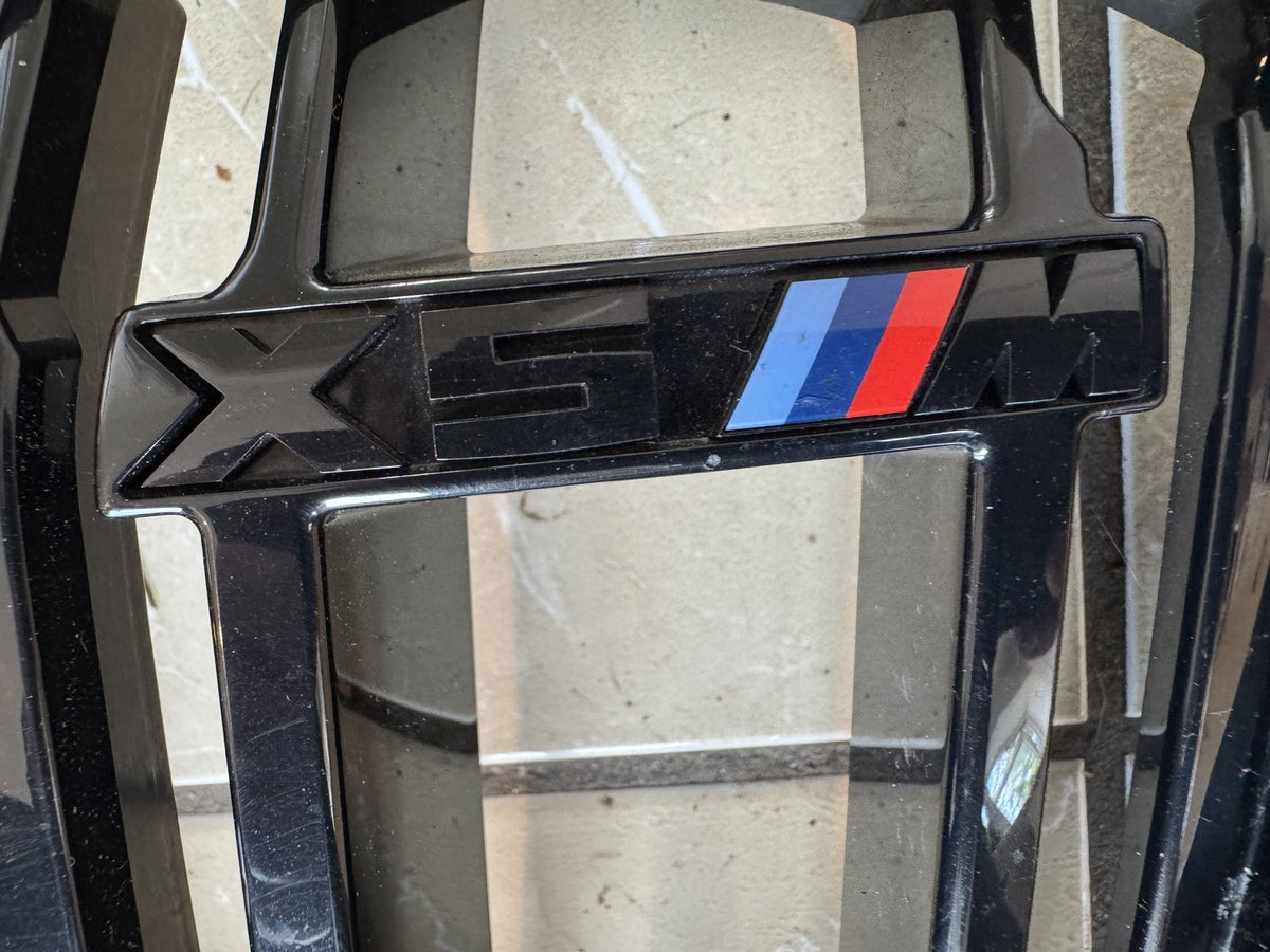 BMW X5 M F95 2020-2023 Front Kidney Grille Gloss Black 51138746966 Genuine